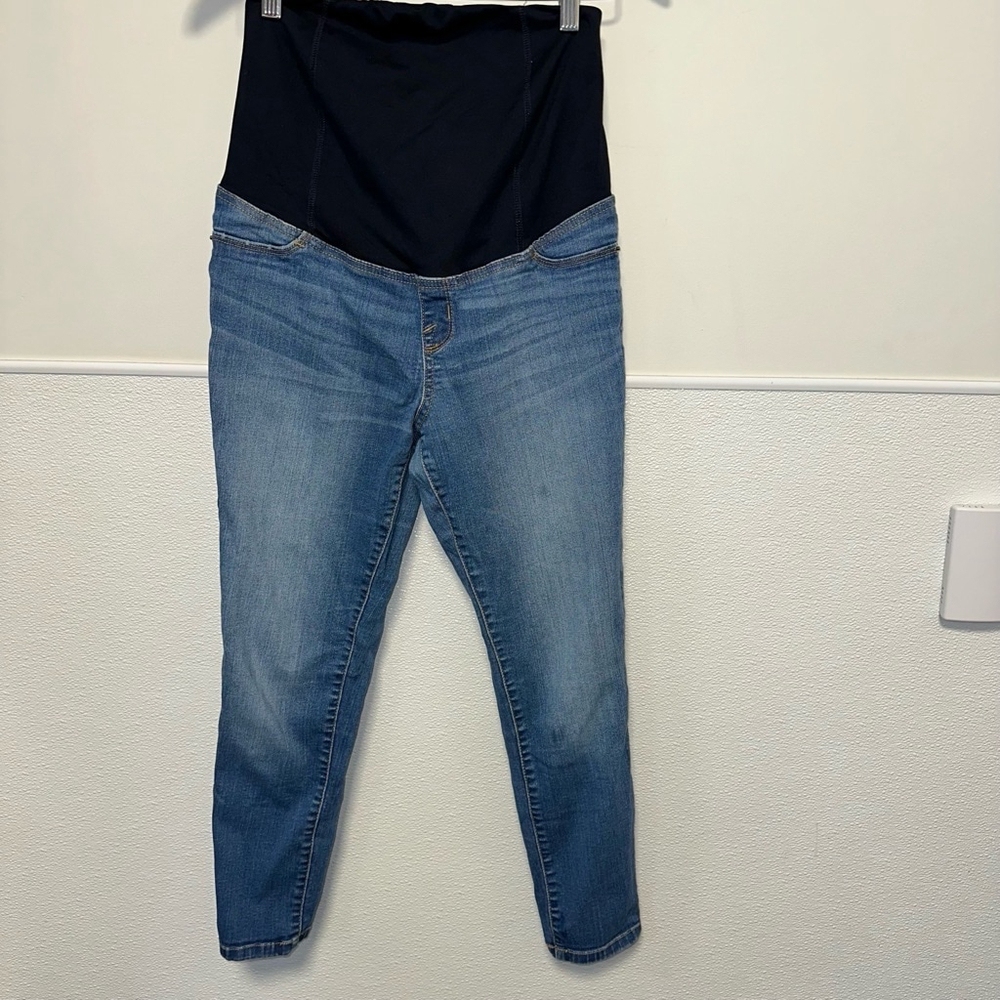 Women's Isabel Maternity Jeans Size 6 Blue - Picture 2 of 8